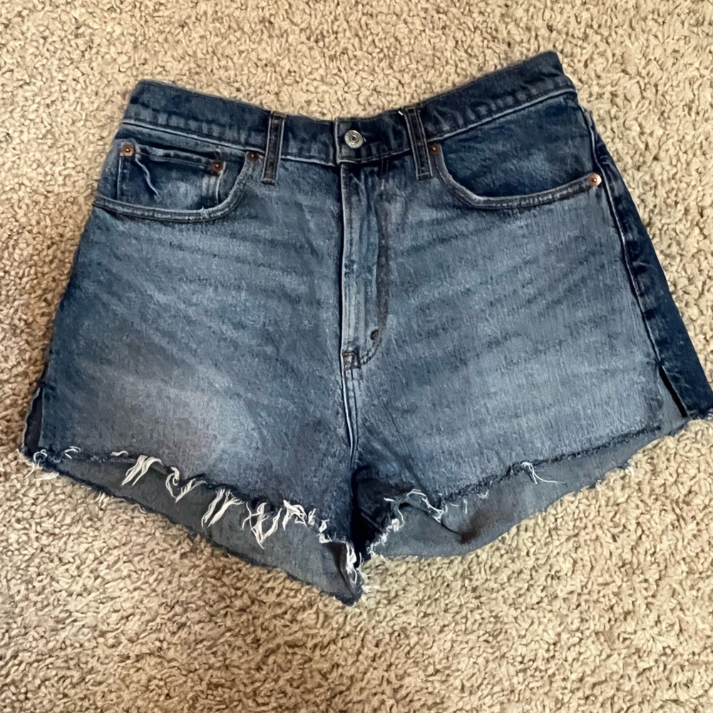 Abercrombie Jean shorts- curve love 28